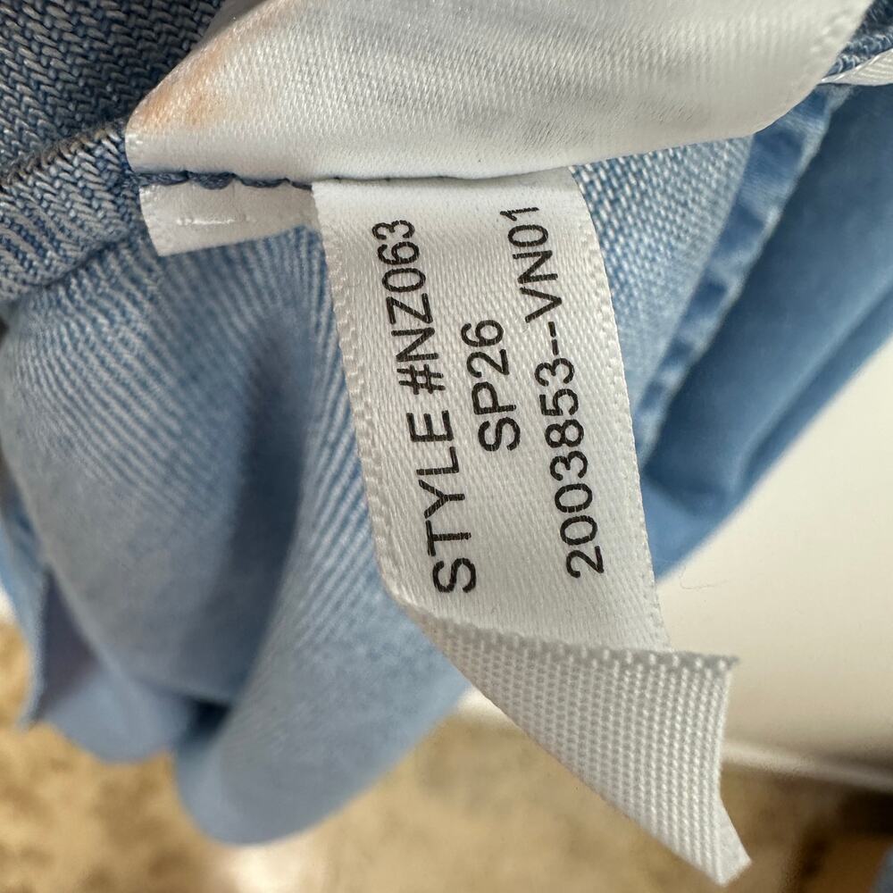 Madewell Seamed Maxi Dress in Airy Denim A Line Clean Soft Sky Blue US 6 NWT - Picture 11 of 13